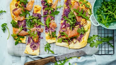 Schneller Flammkuchen