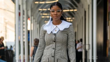Qiana Nance im Streetstyle 