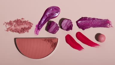 Make-up in Beeren-Tönen