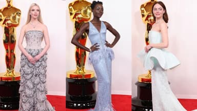 Anya Taylor Joy, Lupita Nyong'o und Emma Stone bei den Oscars 2024