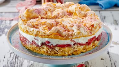 Rhabarber-Baiser-Torte