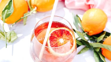 Alkoholfreier Aperol Spritz