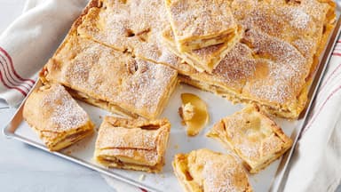 Apfelkuchen vom Blech