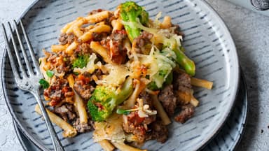 Brokkoli-Hack-Gratin 