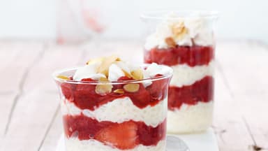 Rhabarber Trifle mit Aperol