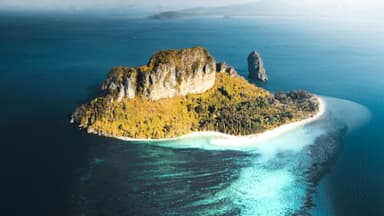 Eine einsame Insel