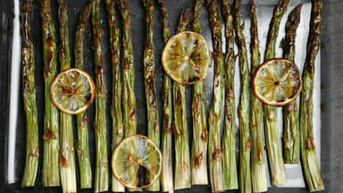 Spargel aus dem Backofen