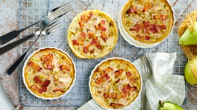 Birnen-Bacon-Quiche