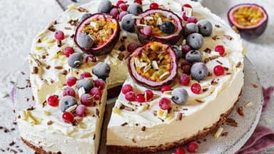 Weißer-Schokoladen-Käsekuchen 
