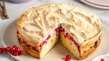 Rührkuchen mit Johannisbeeren 