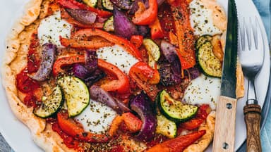Pizza vom Grill