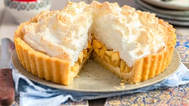 Apfel-Baiser-Kuchen