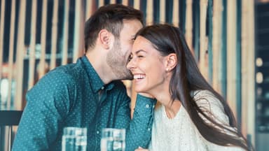 Pärchen auf einem Date