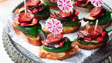 Auberginen-Tapas 