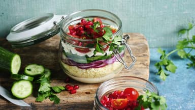 Orientalischer Couscou-Salat 