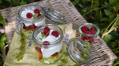 Süßer Schichtsalat 