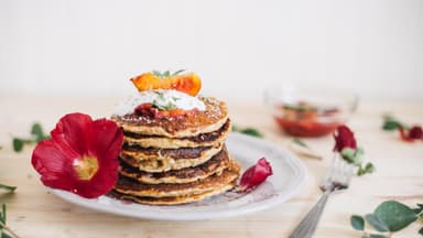 Haferflocken-Pancakes 