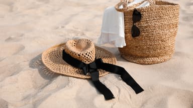 Wertsachen am Strand