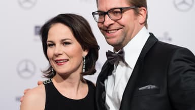 Annalena Baerbock mit Daniel Holefleisch 