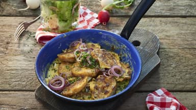 Geröstete Semmelknödel 