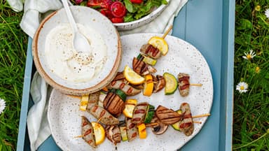 Bratwurst-Spieße 