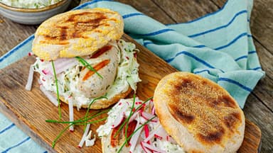 Weißwurst-Burger 