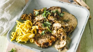 Jägerschnitzel 