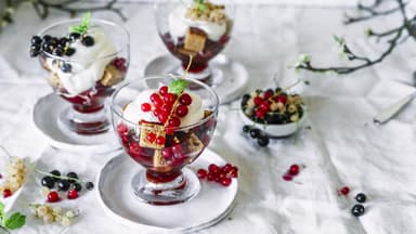 Johannisbeer-Trifle 