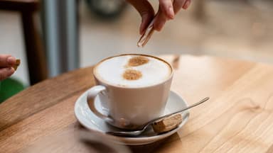 Kaffeetasse mit Kaffee