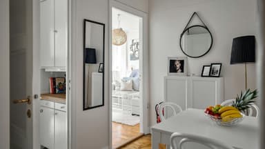 Kleine Wohnung mit Deko