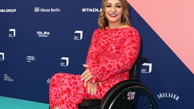 Kristina Vogel bei den Green Awards in Berlin