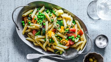 Schneller Nudelsalat italienischer Art