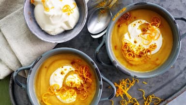 Butternut-Maronen-Suppe 