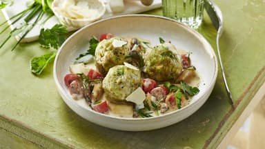 Kräuterknödel 