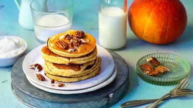 Kürbis-Pancakes 