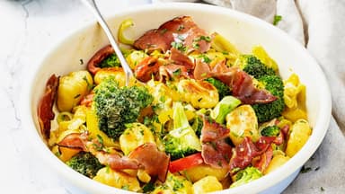 Brokkoli-Gnocchi-Pfanne 
