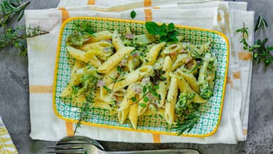 Brokkoli-Schinken-Penne 