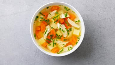 Hühnersuppe bei Erkältung