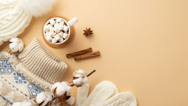Selbst gestrickte Weihnachtsgeschenke