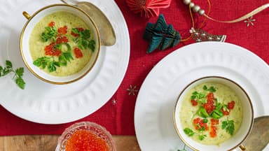 Apfelschaumsuppe 