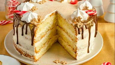 Drip Cake mit Orange