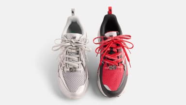 Sneaker von Ganni x New Balance