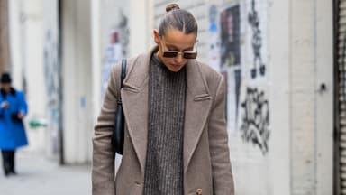 Strickkleid im Streetstyle