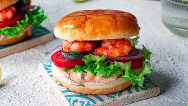 Garnelenburger 