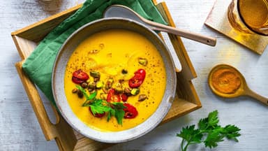 Paprika-Pastinaken-Suppe 