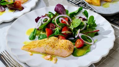 Lachs aus dem Airfryer 