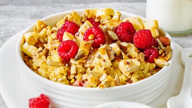Quinoa-Porrdige 