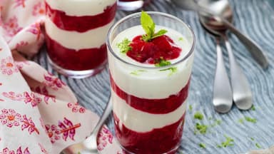 Rhabarber-Joghurt-Creme 