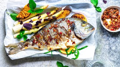 Dorade vom Grill 