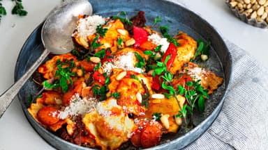 Ravioli vom Blech 